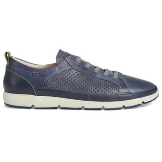 Pikolinos Fuencarral M4A-6376C1 Leather Mens Fashion Trainers - Pacific - Size:UK 10.5-11