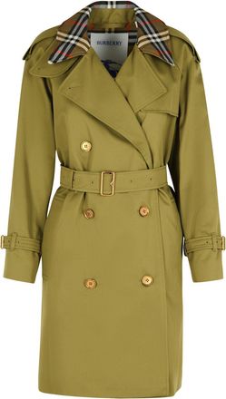 OLD BURBERRY - Trench coat 刺繍あり SSENSE Exclusive Beige Mythical Alphabet Embroidered