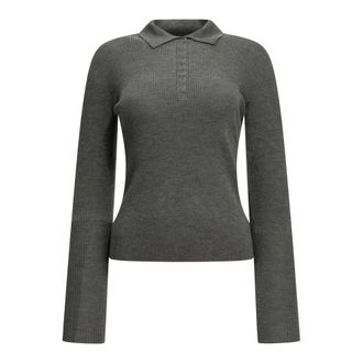 Max Mara Polo de cachemira - Knitwear - Mujer - Gris - L