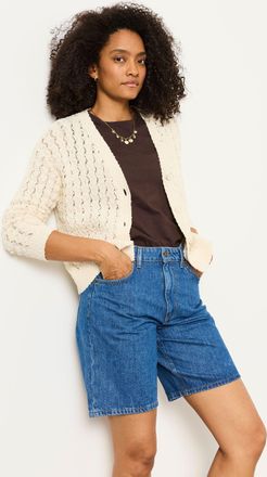 Fat Face FatFace Winnie Natural Knitted Cardigan