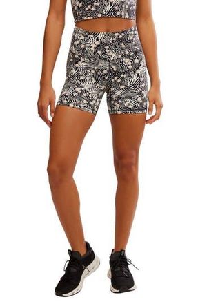 Free People FP Movement Printed Never Better Bike Shorts in Ditsy Floral at Nordstrom Rack, Size X-Small