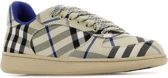 Burberry Womens Embroidered Canvas Terrace Sneakers Lichenipcheck