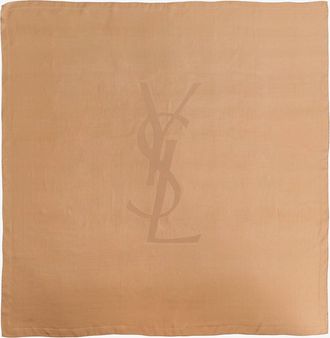Saint Laurent Foulard Cassandre in seta - SAINT LAURENT - gender_Woman