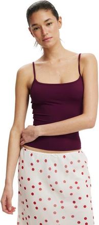 Cotton On Womens Hold Me Cami in Blackberry Belle at Nordstrom, Size Xx-Small