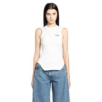 The Attico Light Jersey Tank Top