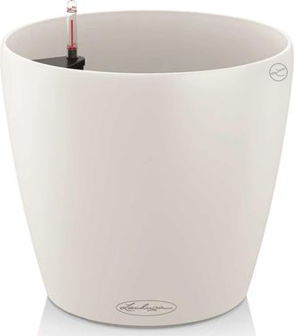 Lechuza Jardiniere - Classico Color 28 - Kit Complet - Blanc - 9 L - Lechuza