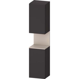 Duravit Qatego Armario Alto, Bisagra De Puerta Izquierda, - Duravit