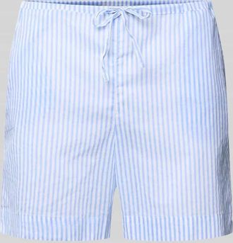 Christian Berg Pyjama-Shorts mit elastischem Bund und Eingrifftaschen in Bleu, Gr&ouml;&szlig;e XS