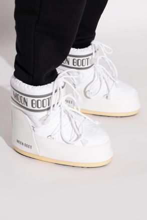 Moon Boot Snow Boots Icon Low Nylon, Womens, White