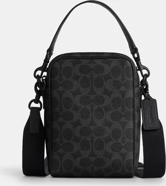 Coach Tristan Crossbody Bag 14 In Signature Canvas