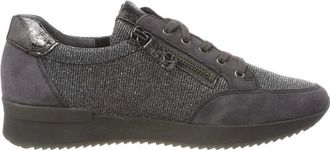 Gabor Dames, Schoenen, Grijs, Maat: 38 1/2 EU Leer