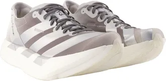 Yohji Yamamoto Unisex Adios Pro 4 Trainers - Y-3 Synthetic Grey Shoes Sneakers