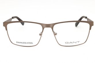 GANT GA50049 Rectangular Metal Frame Eyeglasses - Bronze