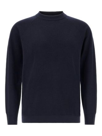 Boggi Milano raglan-sleeve wool sweater - men - Fabric - M - Blue