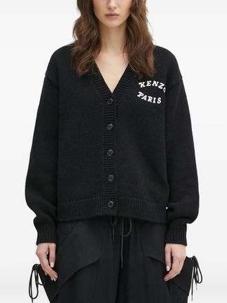 Kenzo Kenzo Verdy Market vest met geborduurde bloemen - Zwart