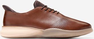 Cole Haan Mens 6.ZER&Oslash;GRAND Laser Quick-On Oxford Shoes - Brown Size 10.5
