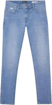 Antony Morato Zwarte Slim Fit Denim Jeans - Heren - Slim Fit Jeans - Blauw - W34 - Denim - Jeans