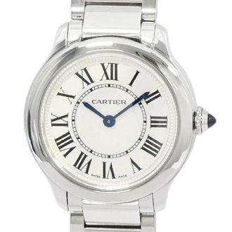 Cartier Pre-owned Vintage Horloge - Dames - Vintage Horloges - Grijs - ONE Size - Vintage