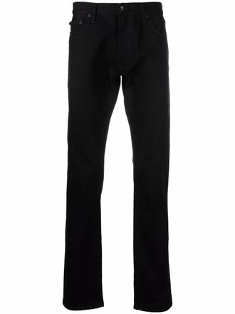 Off-white Jeans slim con stampa - Nero
