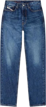 Diesel 2024 D-Macs Jeans - Heren - Loose Fit Jeans - Blauw - W28 - Katoen - Jeans