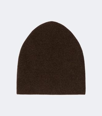 The Row Qais ribbed-knit virgin wool beanie