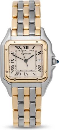 Cartier Pre-owned Cartier Panthere De Cartier Quartz White Dial Unisex Watch 183957