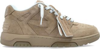 Off-white Schoenen, Dames, Beige, 38 EU, Suède, Out Of Office Sneakers