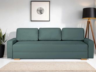 Inosign 3-Sitzer »SHERIDIAN Schlafsofa mit Bettkasten, in Feincord & Velvet« mit Wellenunterfederung, moderne Bezüge, B/H/T 225/94/80