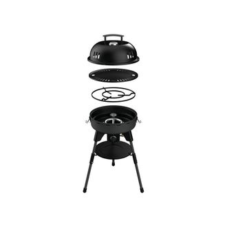 Incasa Barbacoa De Gas Port&aacute;til Incasa Compact 4000 W Negro 37 Cm