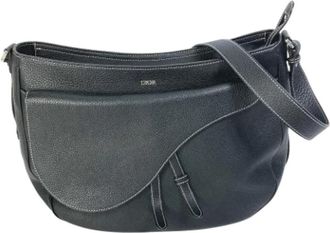 Dior Pre-owned Leather dior-bags - Dames - Vintage Schoudertas - Zwart - ONE Size - Leer - Vintage