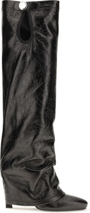 The Attico Womens Boots Knee-High Eco Leather White