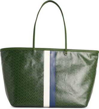 Tory Burch Tory Burch Racer gr&uuml;ne Baumwollmischungstasche