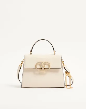 Valentino Garavani Small Vsling Handbag With Jewel Logo Wo