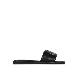Tory Burch Tory Burch, Sliders, female, Black, Size: 6 US Double T Sport Slide