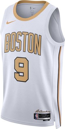 Nike Derrick White Boston Celtics City Edition Nike Mens NBA Swingman Jersey in White | HM5974-104