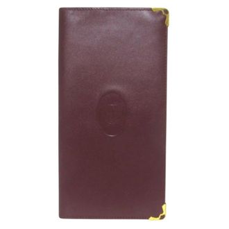 Cartier Pre-owned Bags, unisex, Red, Size: ONE SIZE Pre-owned Long wallet (bi-fold)