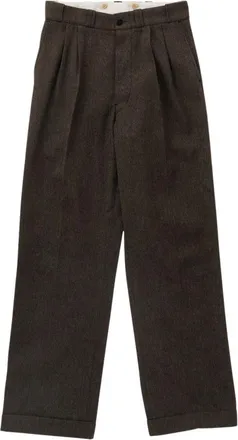 Taiga Takahashi Uomo, Pantaloni, Marrone, W30, new