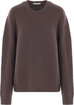 Dusan Maglione girocollo in cashmere - Marrone