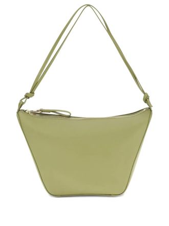 Loewe Mini Hammock strap zip-top shoulder bag - Green