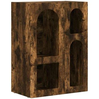 vidaXL Sideboard Smoked Oak 59 x 35 x 80.5 cm Engineered Wood vidaXL