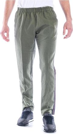 Daniele Alessandrini Jeans - Heren - Sweatpants - Groen - M - Katoen - Broeken