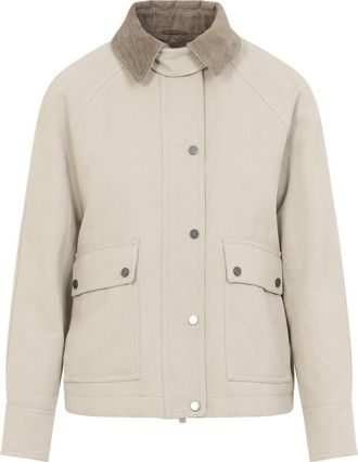 Brunello Cucinelli Parka & Duffle Nude & Neutrals-Donna