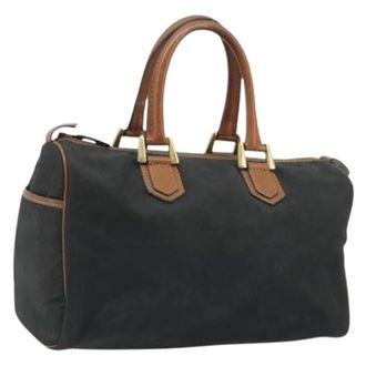 Dior Pre-owned Vintage Nylon Hand Bag - Dames - Vintage Handtas - Zwart - ONE Size - Nylon - Vintage