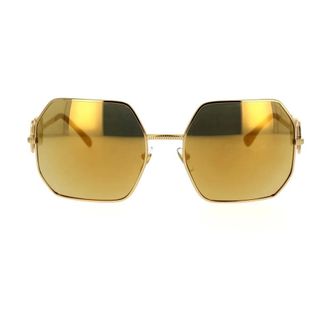 Versace Unique Irregular Sunglasses with Medusa Logo