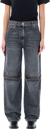 J.W.Anderson Grey Cut-out Straight Jeans