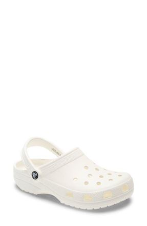 Crocs Gender Inclusive Classic Clog in White at Nordstrom, Size 10 Womens