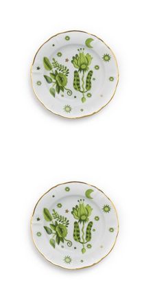 BITOSSI HOME Set of 2 Fruit Plates Cm.20.5 Eden