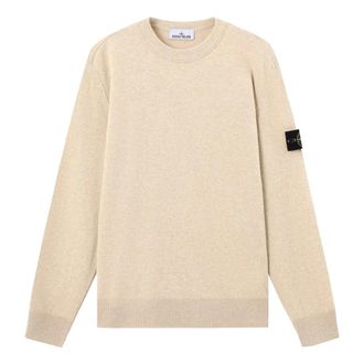 Stone Island Uomo, Maglie, Beige, L, new