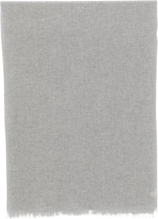 D'Aniello Lissen Stole - Dames - Wintersjaals - Grijs - ONE Size - Pailletten - Accessoires