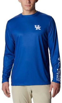 Columbia Mens Columbia Royal Kentucky Wildcats Terminal Shot Omni-Shade Omni-Wick Long Sleeve T-Shirt at Nordstrom, Size Medium
